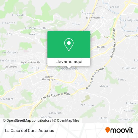 Mapa La Casa del Cura