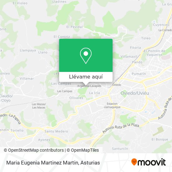 Mapa Maria Eugenia Martinez Martin