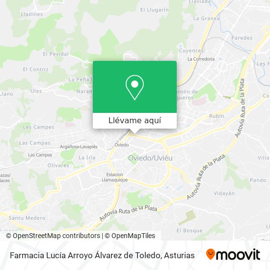 Mapa Farmacia Lucía Arroyo Álvarez de Toledo