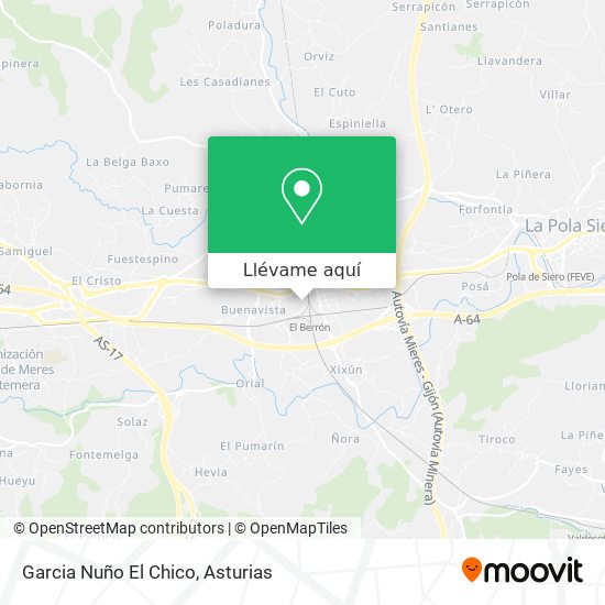 Mapa Garcia Nuño El Chico