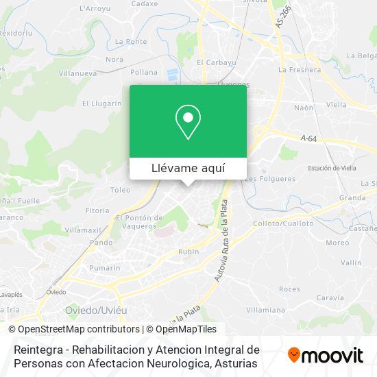 Mapa Reintegra - Rehabilitacion y Atencion Integral de Personas con Afectacion Neurologica