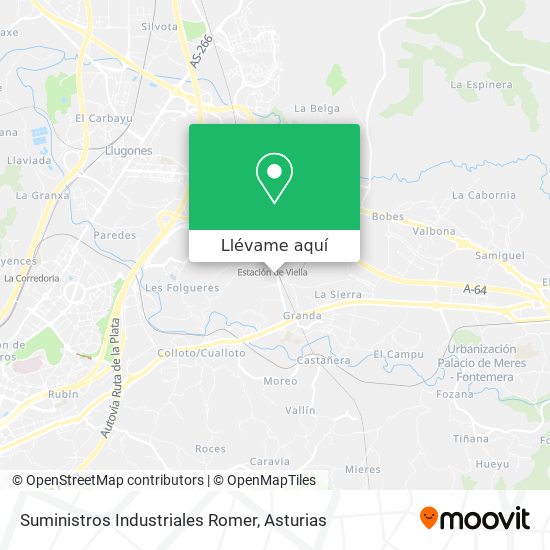 Mapa Suministros Industriales Romer