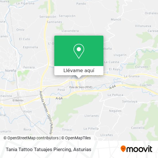 Mapa Tania Tattoo Tatuajes Piercing