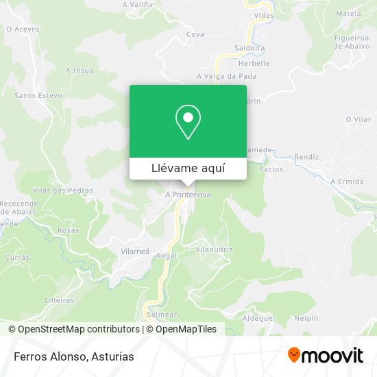 Mapa Ferros Alonso