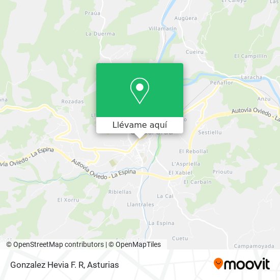Mapa Gonzalez Hevia F. R