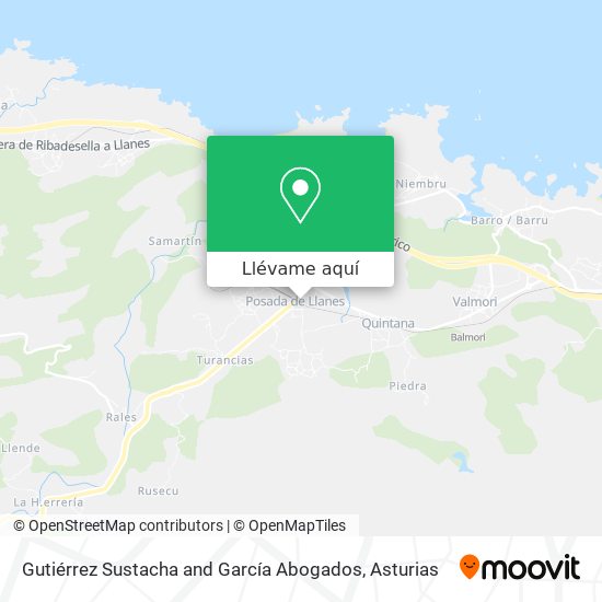 Mapa Gutiérrez Sustacha and García Abogados