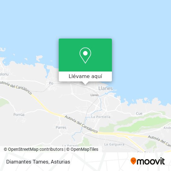 Mapa Diamantes Tames