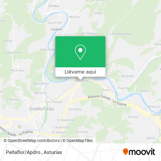 Mapa Peñaflor/Apdro.