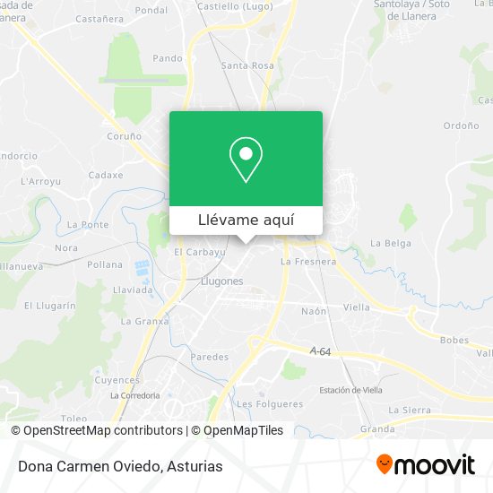Mapa Dona Carmen Oviedo
