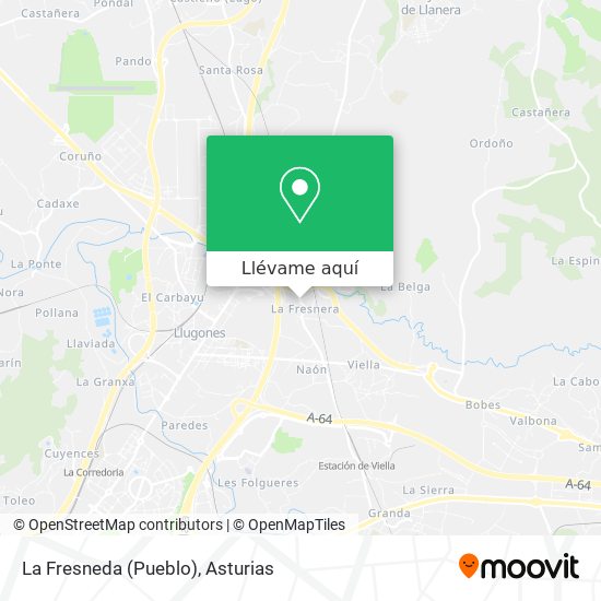 Mapa La Fresneda (Pueblo)