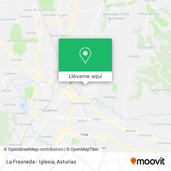 Mapa La Fresneda - Iglesia