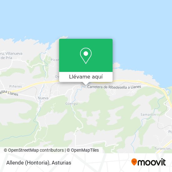 Mapa Allende (Hontoria)