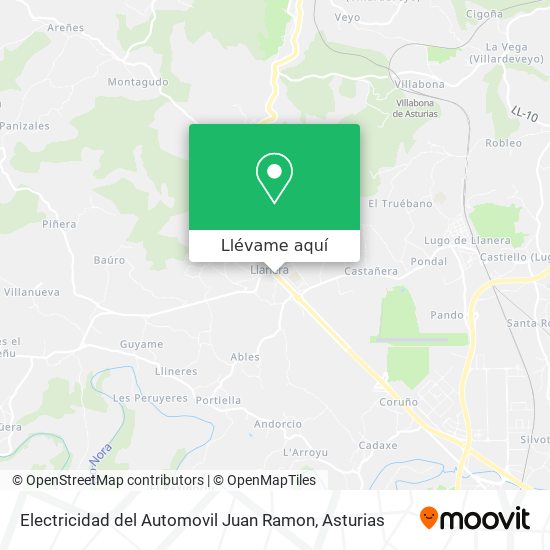 Mapa Electricidad del Automovil Juan Ramon