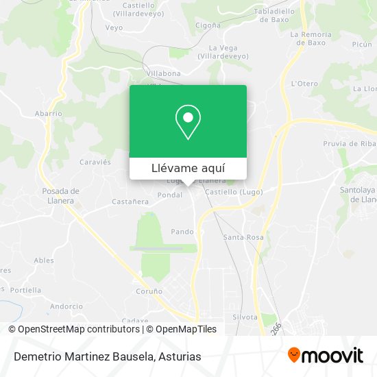 Mapa Demetrio Martinez Bausela