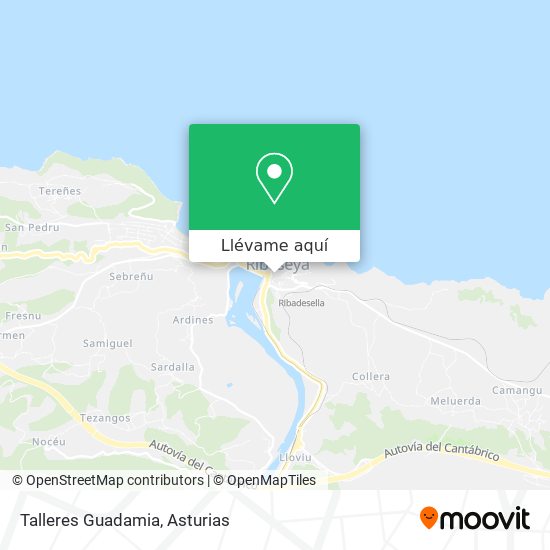 Mapa Talleres Guadamia