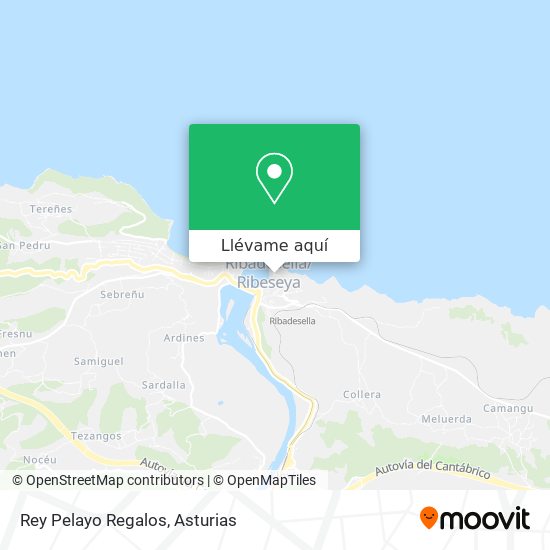 Mapa Rey Pelayo Regalos
