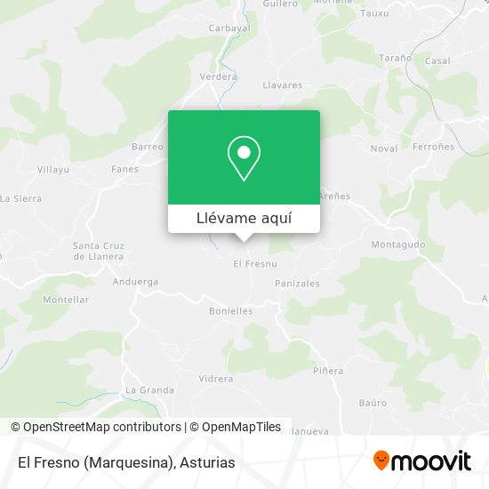 Mapa El Fresno (Marquesina)