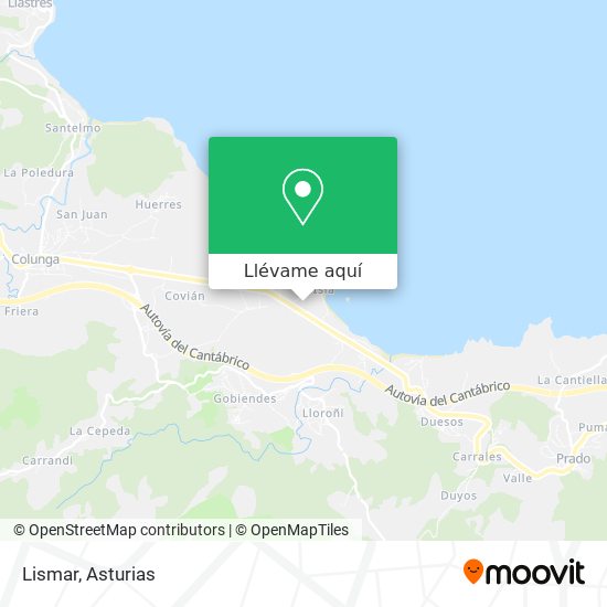 Mapa Lismar