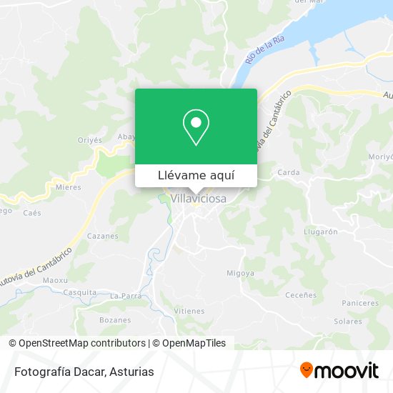 Mapa Fotografía Dacar