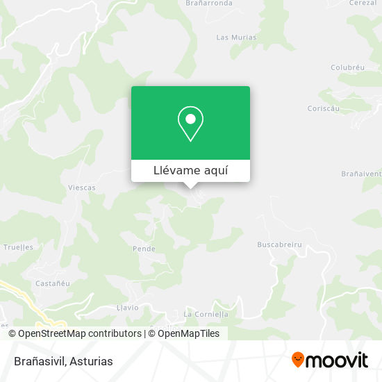 Mapa Brañasivil