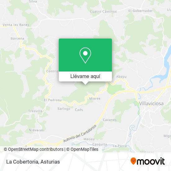 Mapa La Cobertoria