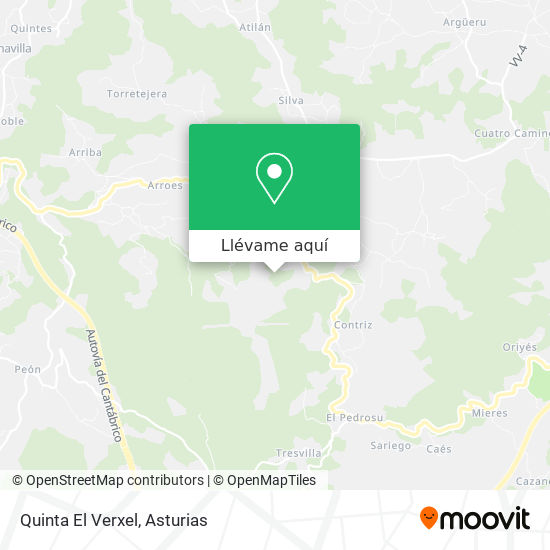 Mapa Quinta El Verxel