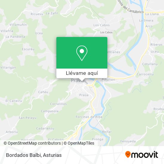 Mapa Bordados Balbi