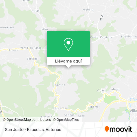 Mapa San Justo - Escuelas