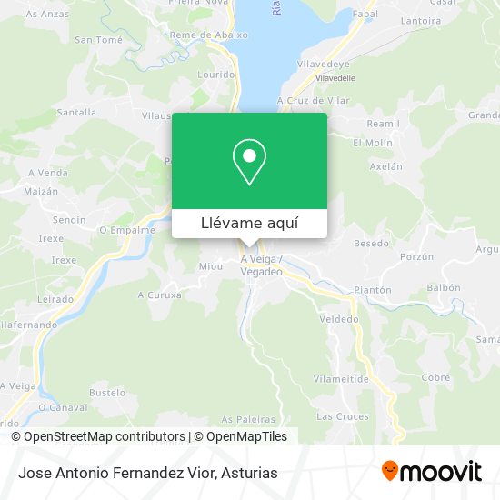 Mapa Jose Antonio Fernandez Vior