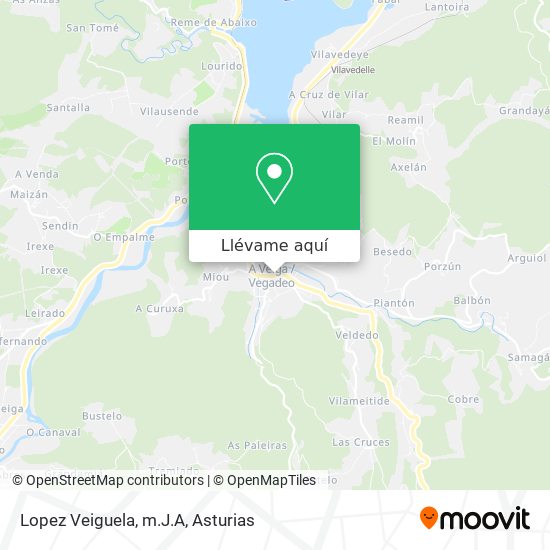 Mapa Lopez Veiguela, m.J.A