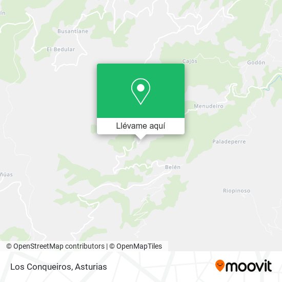 Mapa Los Conqueiros