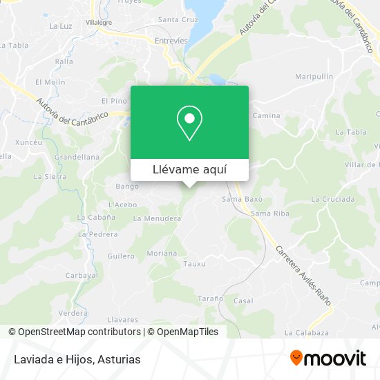 Mapa Laviada e Hijos