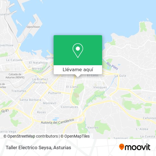 Mapa Taller Electrico Seysa