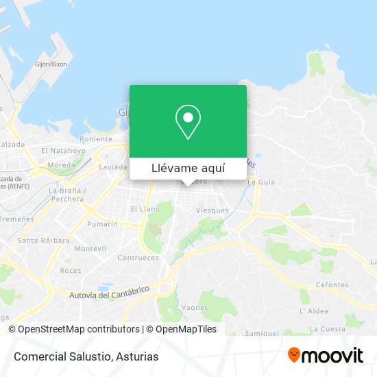 Mapa Comercial Salustio