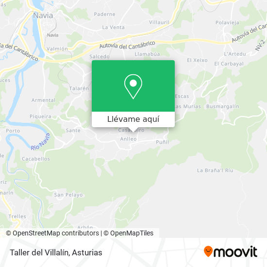 Mapa Taller del Villalín