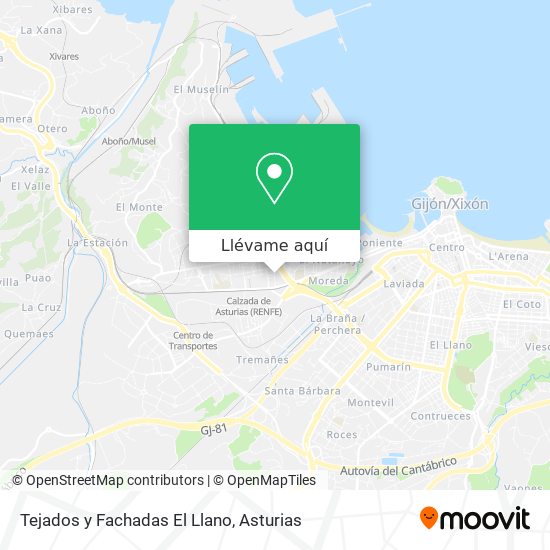 Mapa Tejados y Fachadas El Llano