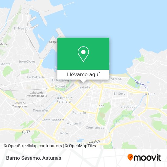 Mapa Barrio Sesamo