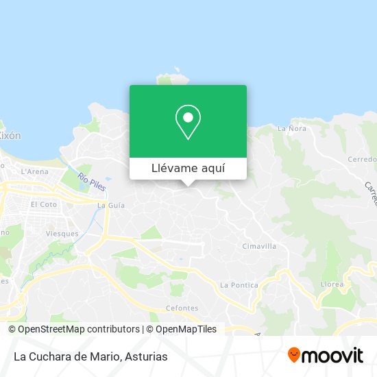 Mapa La Cuchara de Mario