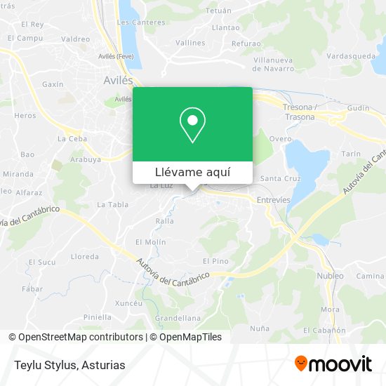 Mapa Teylu Stylus