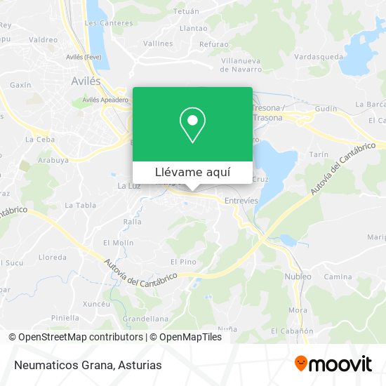 Mapa Neumaticos Grana