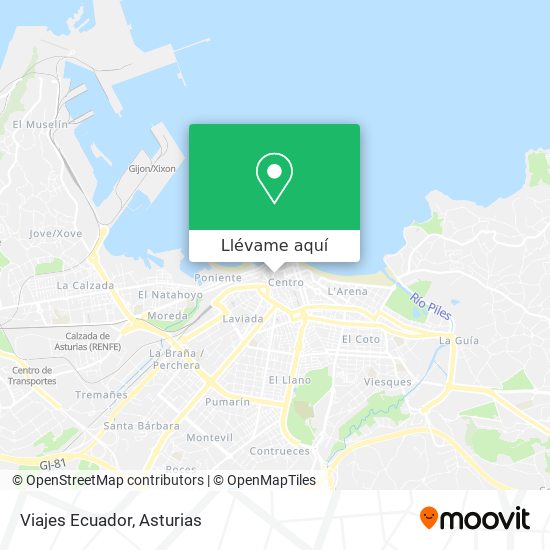 Mapa Viajes Ecuador