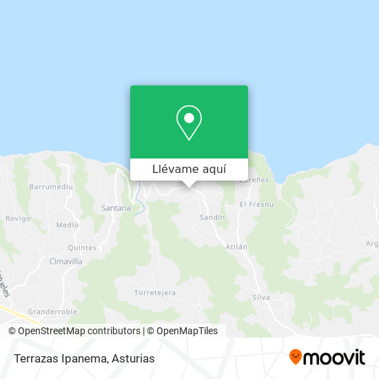 Mapa Terrazas Ipanema