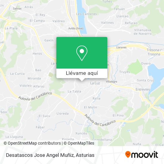 Mapa Desatascos Jose Angel Muñiz