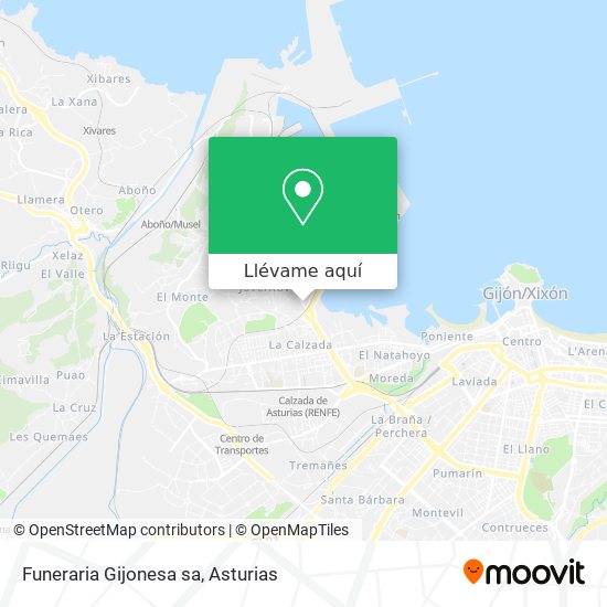 Mapa Funeraria Gijonesa sa