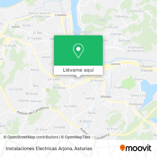 Mapa Instalaciones Electricas Arjona