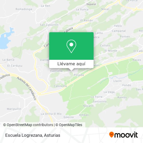 Mapa Escuela Logrezana