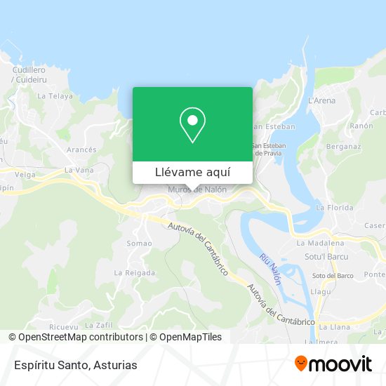 Mapa Espíritu Santo