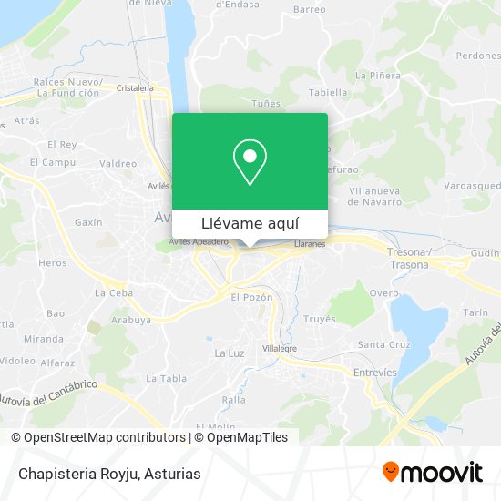 Mapa Chapisteria Royju