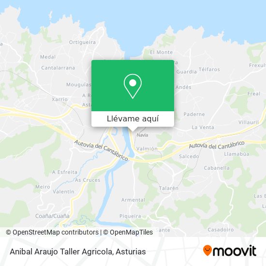 Mapa Anibal Araujo Taller Agricola