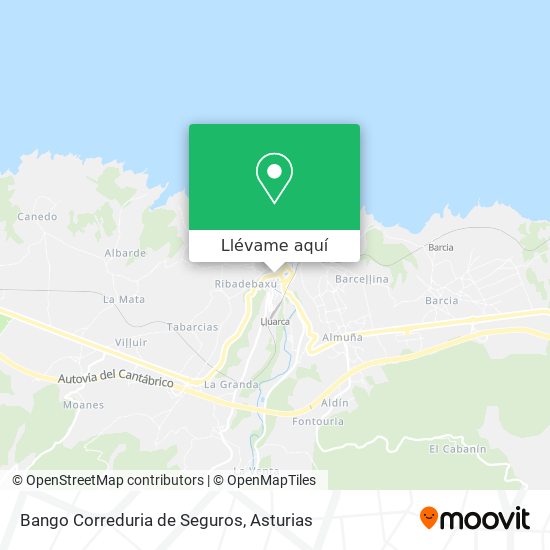 Mapa Bango Correduria de Seguros